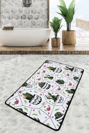 Mijölnir Glauce Djt Alfombrilla de baño Multicolor 80 x 100 cm